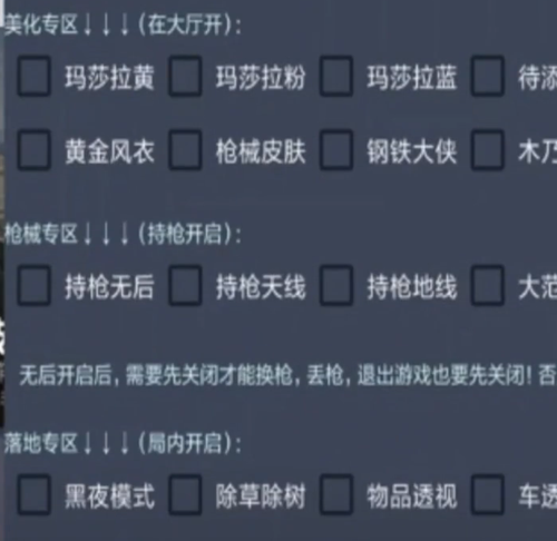 和平精英透视辅助开启
